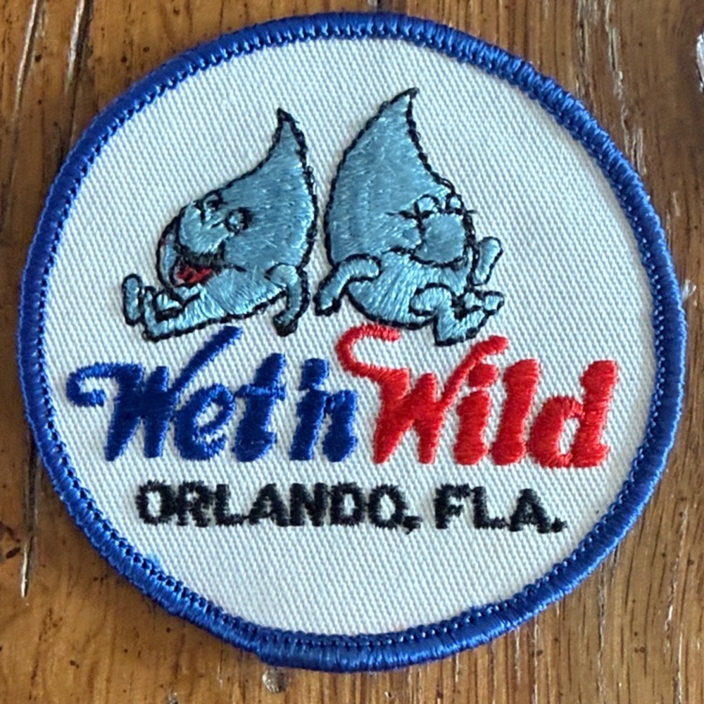 Disney Wet 'n Wild Blue and Red Patch